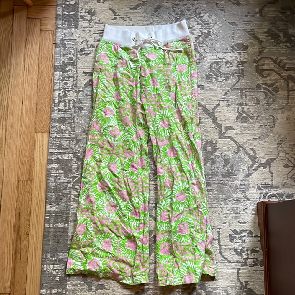 Lilly Pulitzer - Sunnyside Linen Beach Pant - sz XS